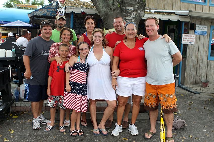 Front row: Patrick Carney, 11, Georgie Carney, 12, Kathleen Feeney, Beth Owen-Cipielewski and Tim Carney
Back row: Patrick Carney, Douglas Jennings, Michele Junikka and Keith Cipielewski