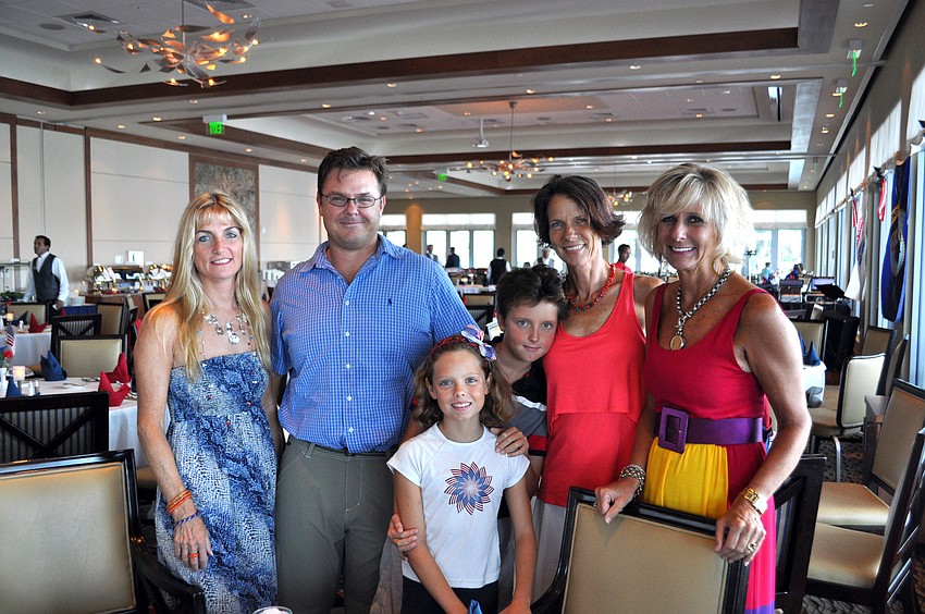 Silke Weiss, Cliff Whatmore, Reece Whatmore, Sarsen Whatmore, Gillian Whatmore and Frances Broussard