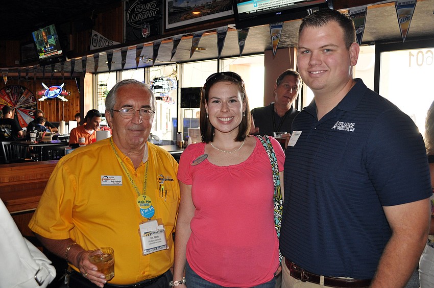 Dr. Bob Leibold with Lisa and Seth Von Marschall
