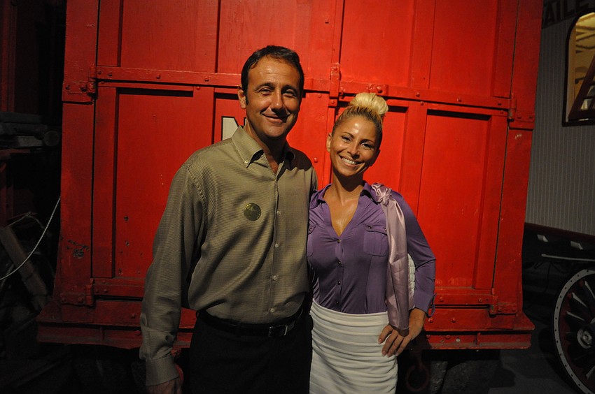 Milo Milkovich with Tequlia Cantina and Giulia Salustri with Le Colonne Restaurant