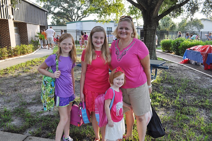 Lauren Egan, Ashley Egan, Maddie Egan and Mary Egan