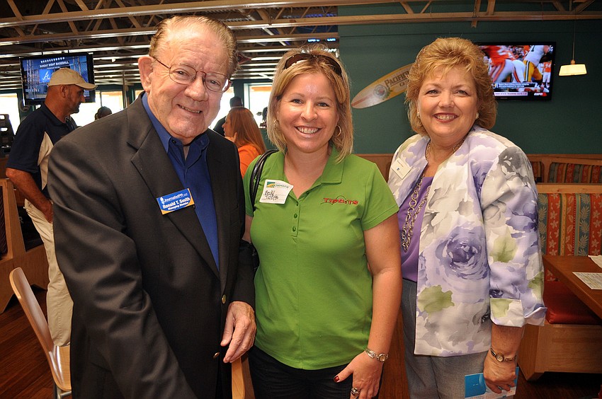 Ronald T. Smith, Becky Brantner and Sharon Viner