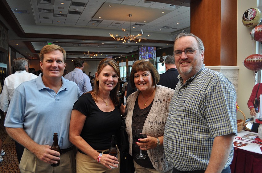 Ron and Kelly Saba and Diane and Kevin Drake