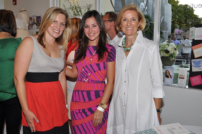 Meredith Piazza, Victoria Baga and Eileen Wallace