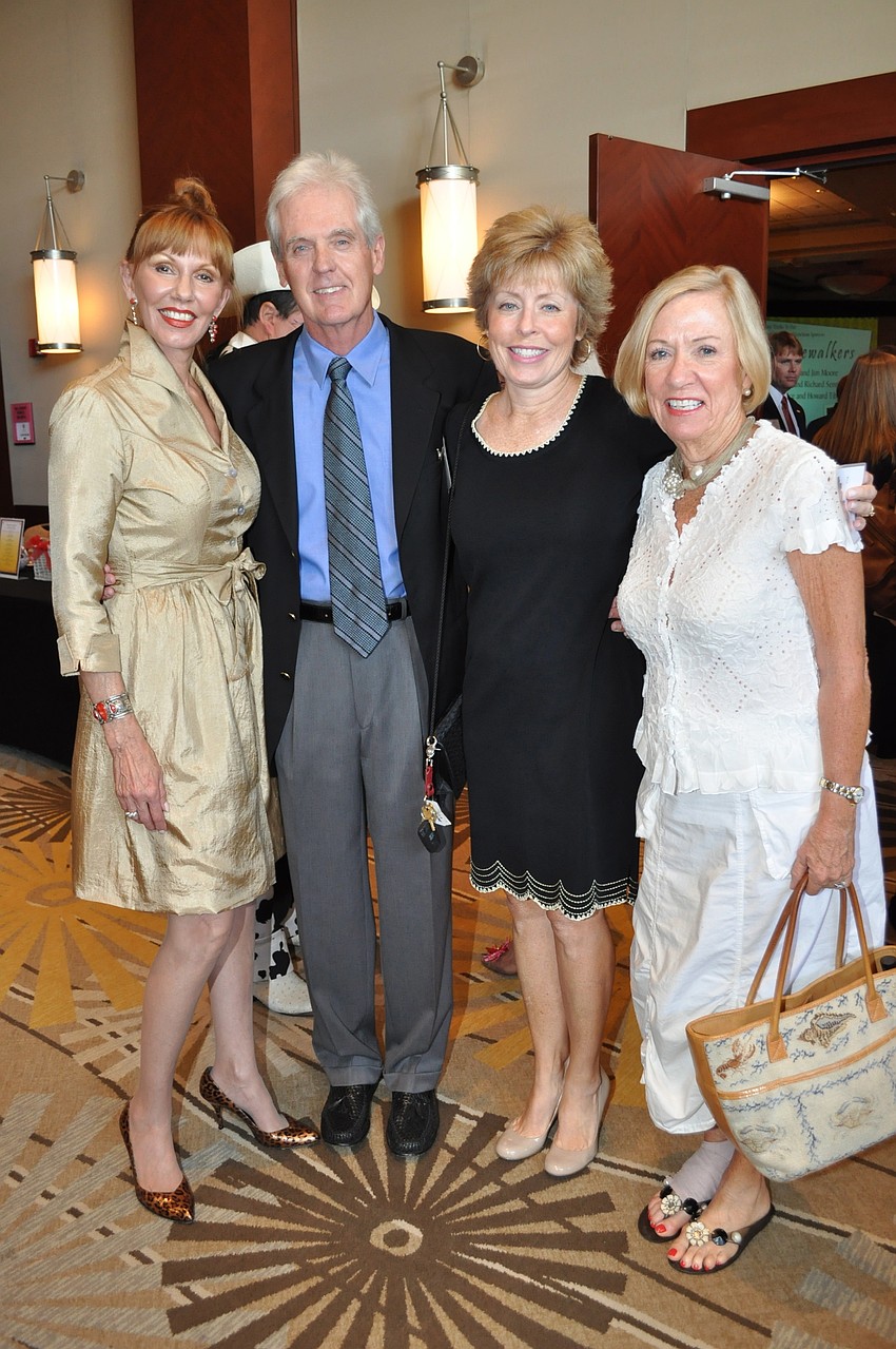Valerie Pober, Garry and Nancy Goudy and Susan Schell