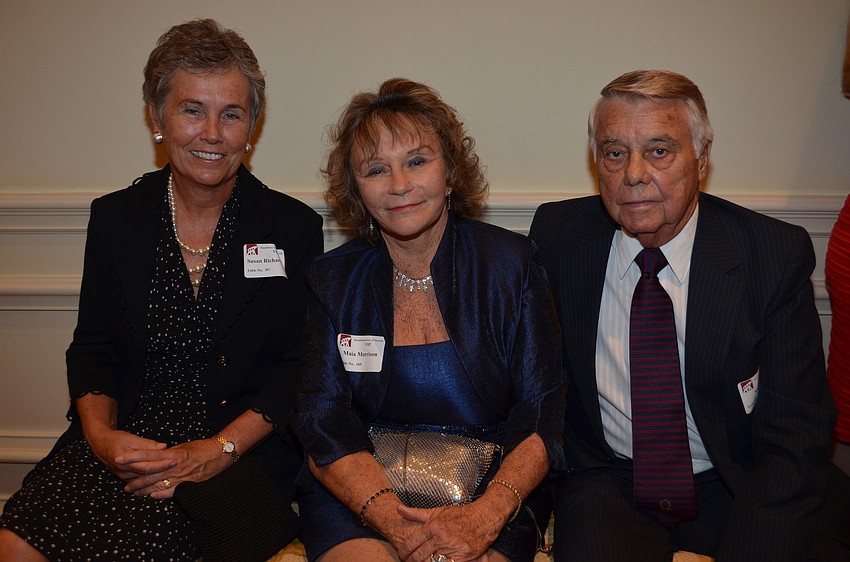Susan Richardson, Mai Morrison and Vic Wirt