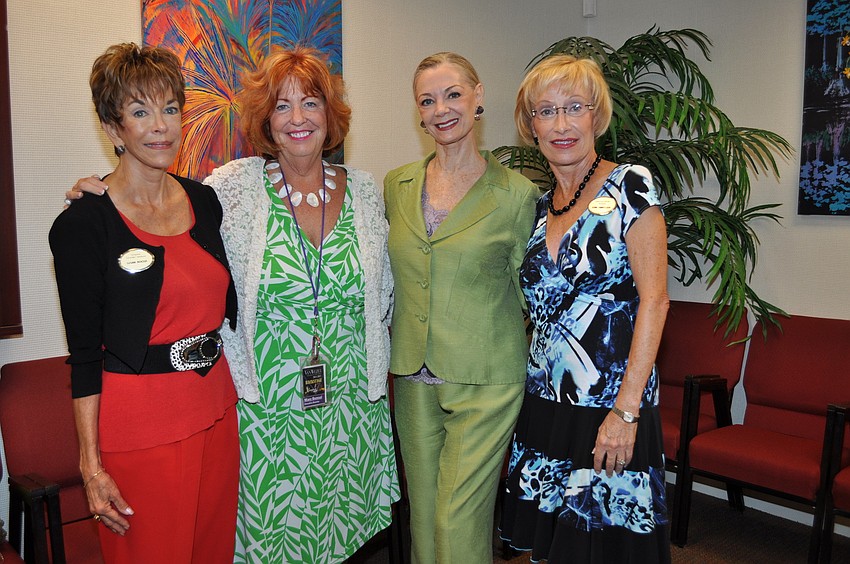 Susan Roosa, Mary Bensel, Jean Allenby-Weidner and Joan Campo-Liga