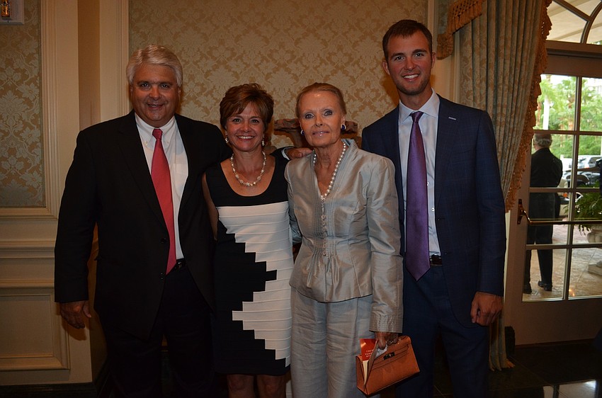 Martin and Alisa Savko with Gerlinde Hammons and Marty Savko