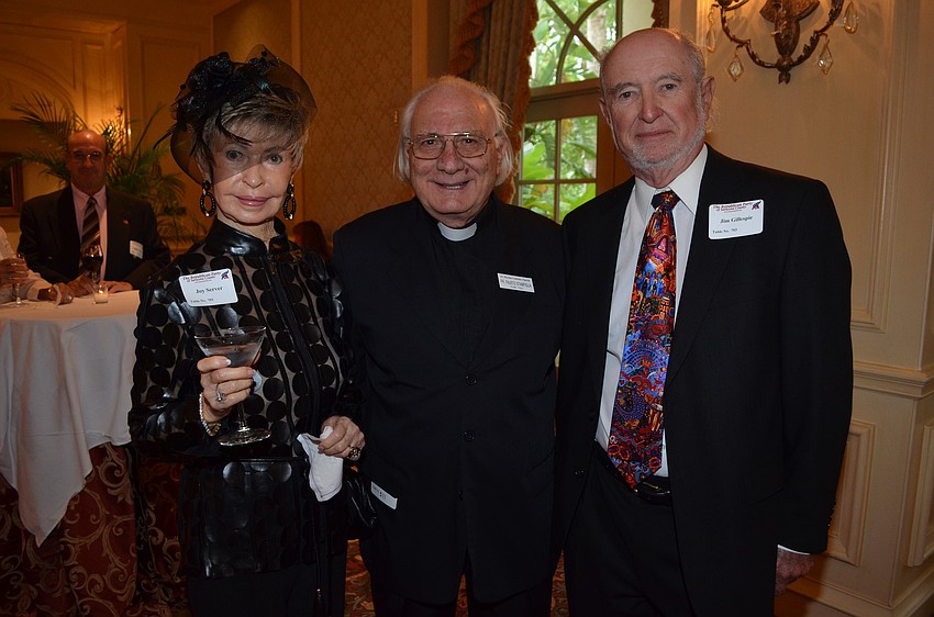 Joy Server, The Rev. Fausto Stampiglia and Jim Gillespie