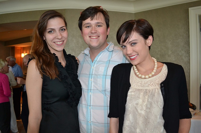 Steph Gray, Ryan McGovern and Laura Wood