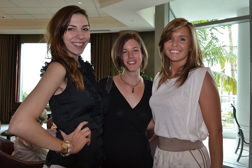 Steph Gray, Lydia Borowicz and Samantha Watkinson