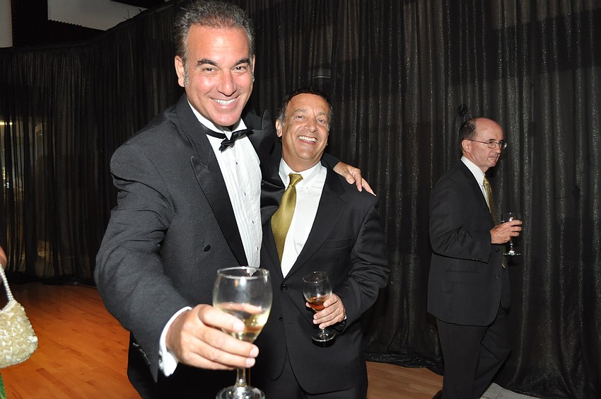 Harold Shinitzky and Dr. Chris Cortman