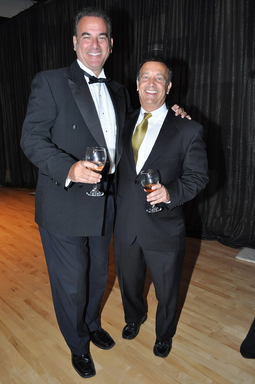 Harold Shinitzky and Dr. Chris Cortman