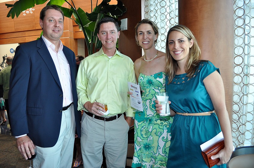 Tim Videnka, Peter Crowley, Gray Videnka and Keli Crowley