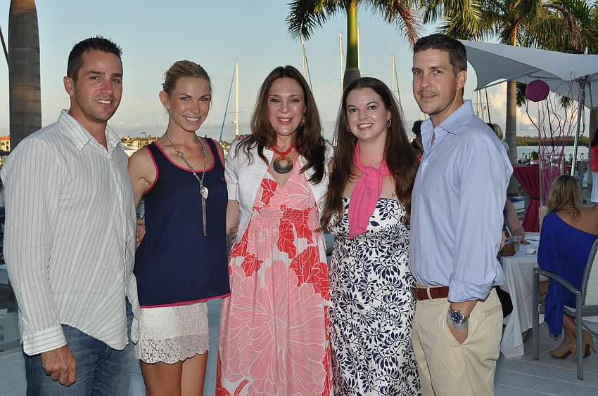 James and Victoria Warren, Kristen Beury and Erin and Keith Zolner