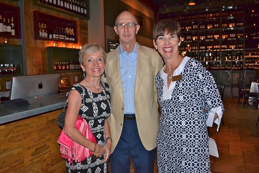 Gwen and Tom Watson with Noreen Delaney