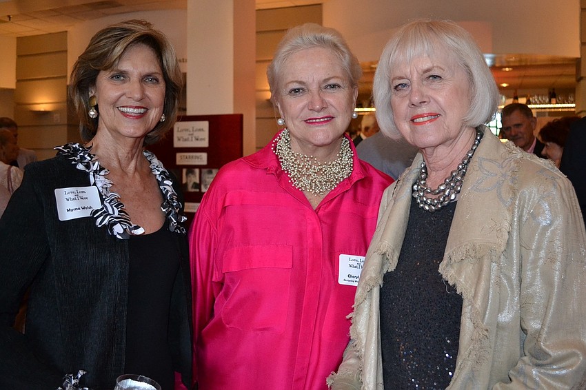 Myrna Welch, Cheryl Burch and Carol Phillips