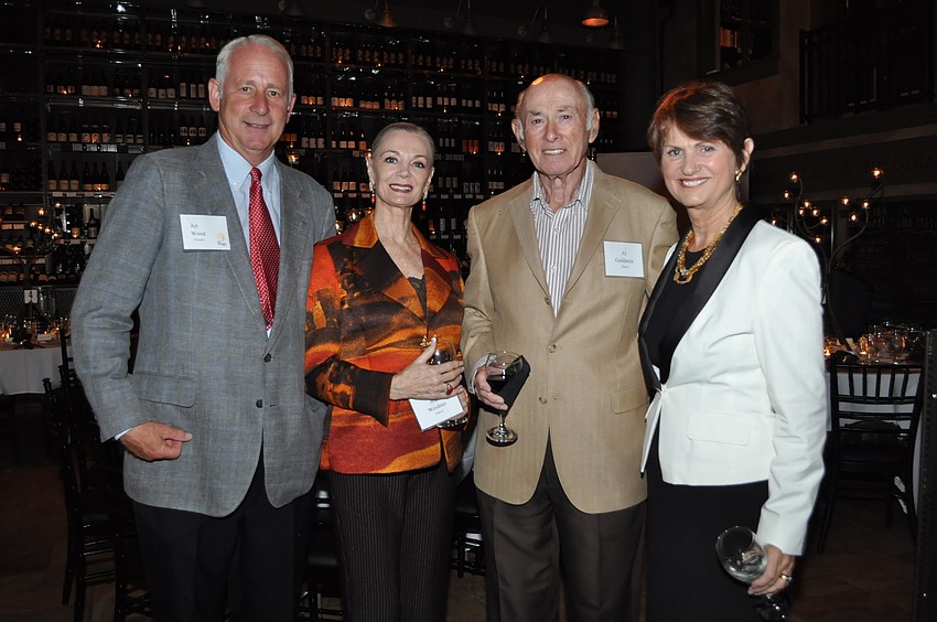 Art Wood, Jean Weidner, Al Goldstein and Laurey Stryker