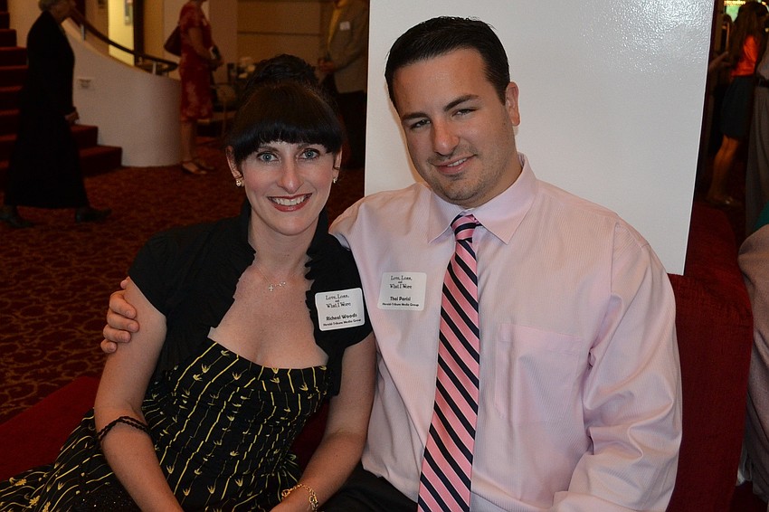 Racheal Woods and her husband Thai Parisi