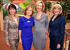 Honorees Dolly Jacobs, Dr. Maureen A. Maguire, Judy Cahn and Gloria B. Moss