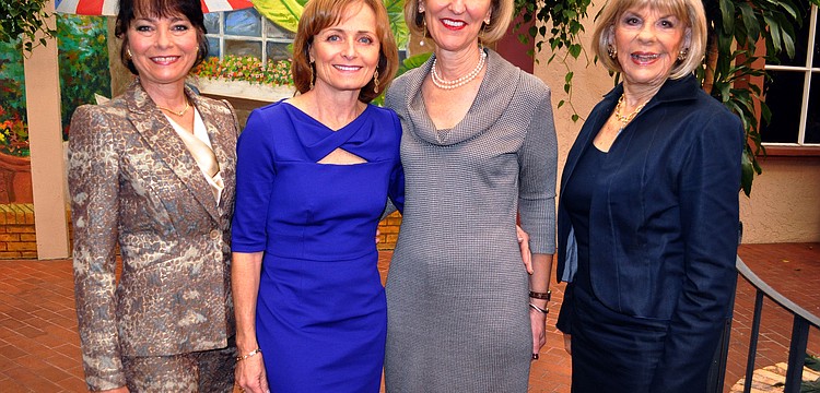 Honorees Dolly Jacobs, Dr. Maureen A. Maguire, Judy Cahn and Gloria B. Moss