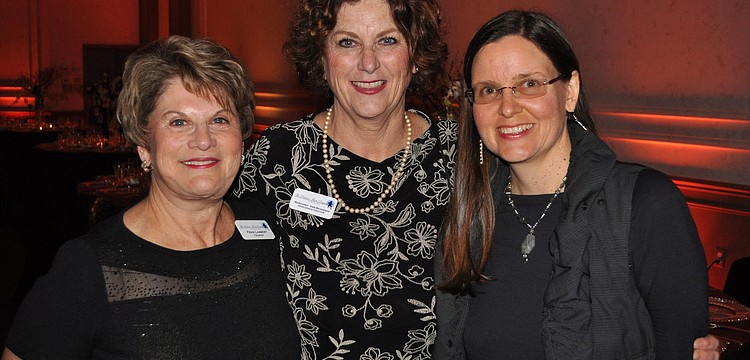 Fran Lambert, Margaret Ann Behrends and Elizabeth Power, Executive Director of The Perlman Music Program/Suncoast