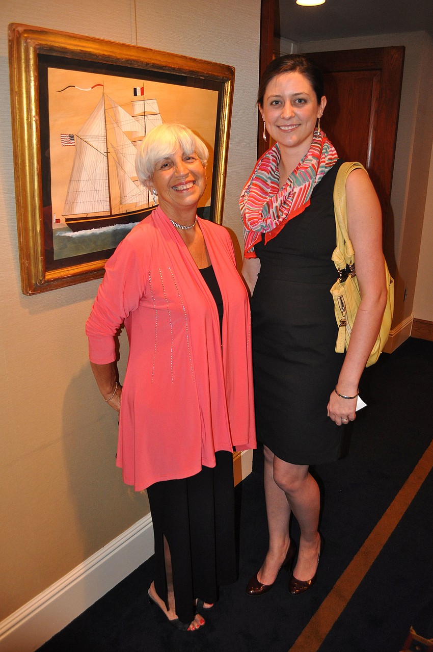 Carol Heckman and Rachel Assi