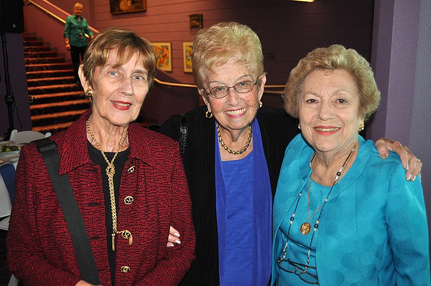 Sylvia Ward, Muriel Hendricks and Rita Weingarten