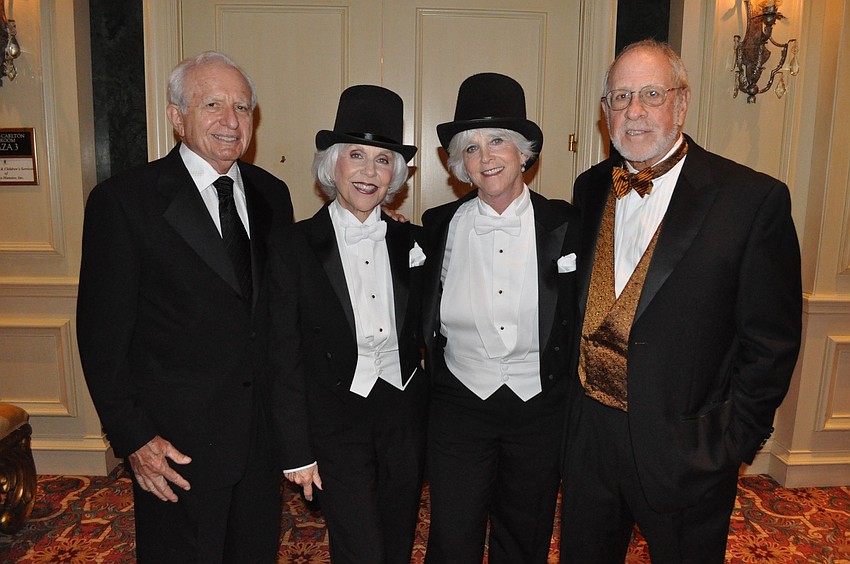 Chuck and Margie Barancik with Clare and Rich Segall