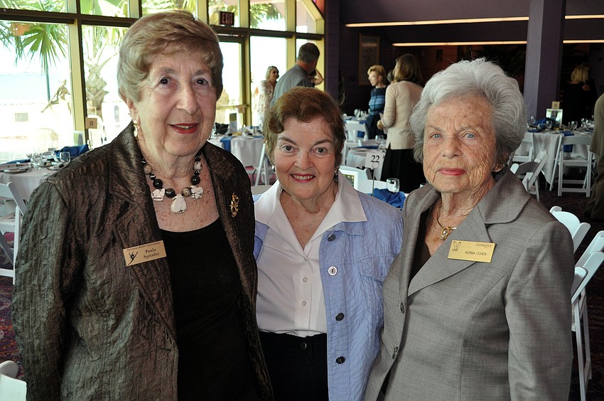Paula Spitalny, Glenna Ackerman and Norma Cohen