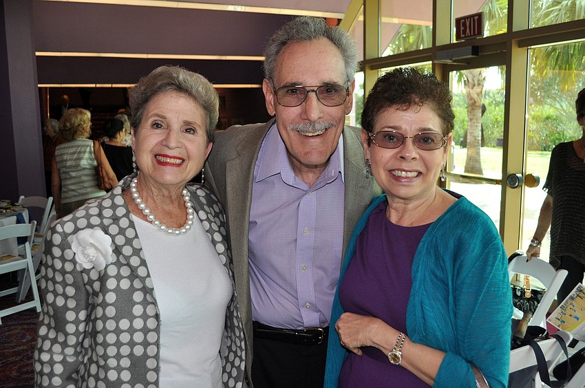 Janet Tolbert with Bert and Karen Harris