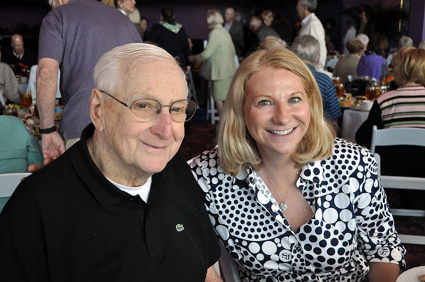 Bruce Behne with his daughter, Alisa Behne