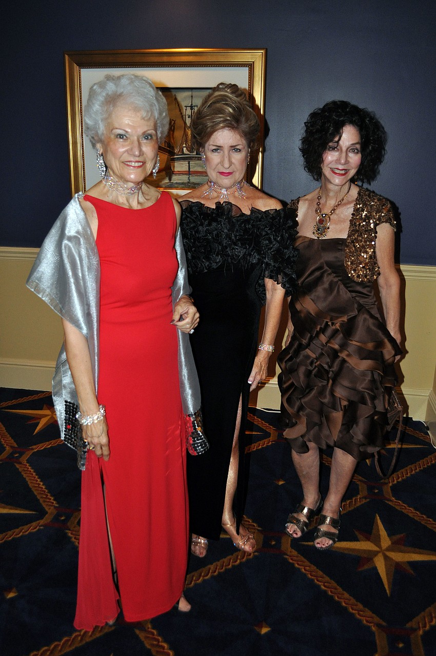 Frances Vitale, Gail Briley and Elissa Soyka