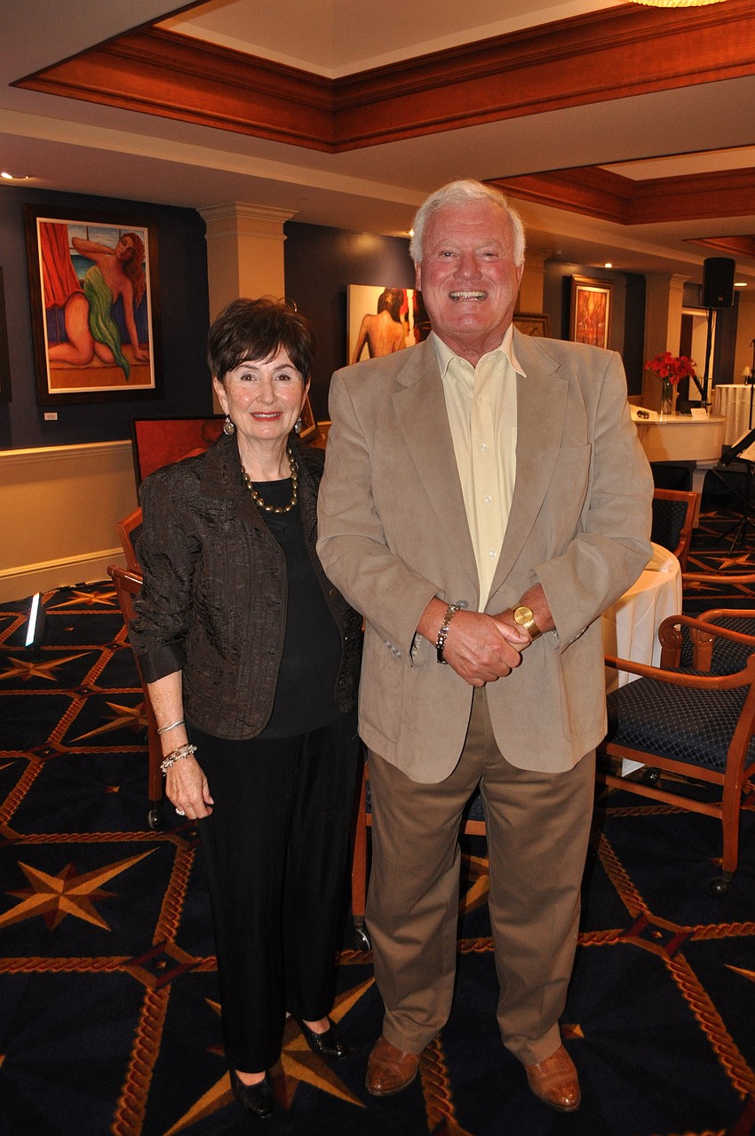 Hosts Carina and Paul Bowman