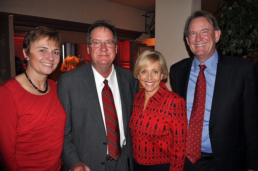 Marc Lazarus with Susan and Bob Elkins