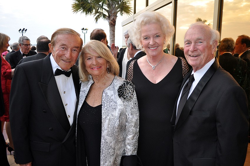 Norm and Diane Foxman with Stephanie Shaw and Stan Pastor