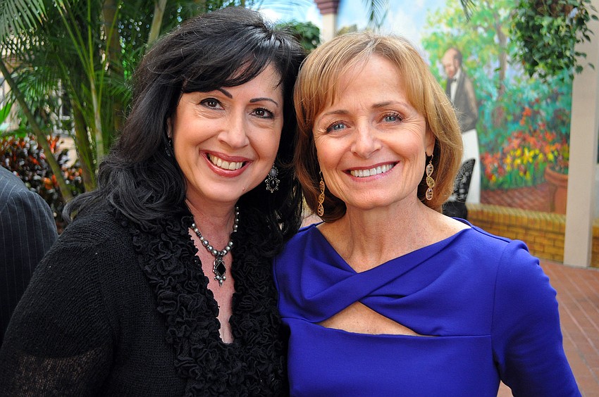 Shelley Stein with honoree Dr. Maureen A. Maguire
