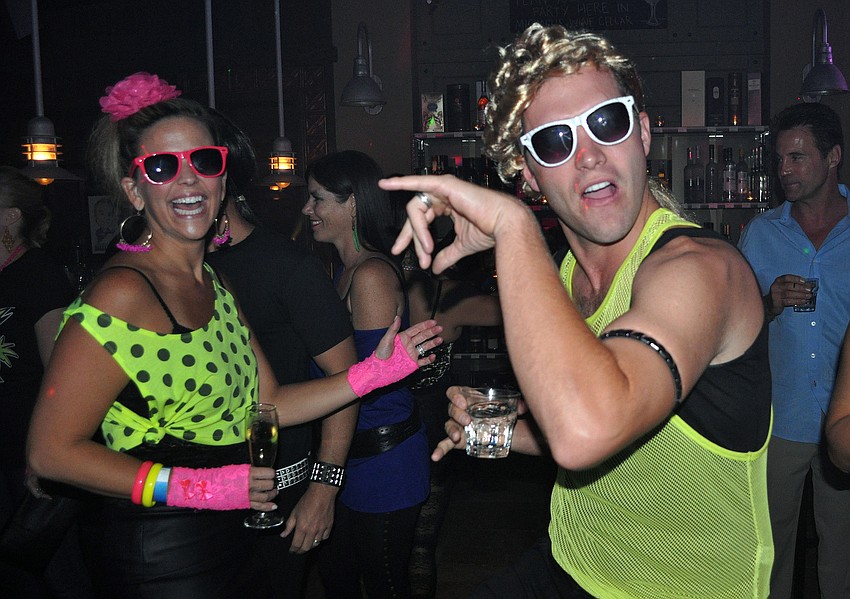 Beth and Eric Bobb have fun dancing the night away Friday, Sept. 14 at Rock of Ages.