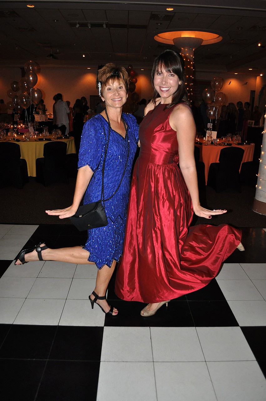 Dance teachers Deb Lombard and Mary Richardson