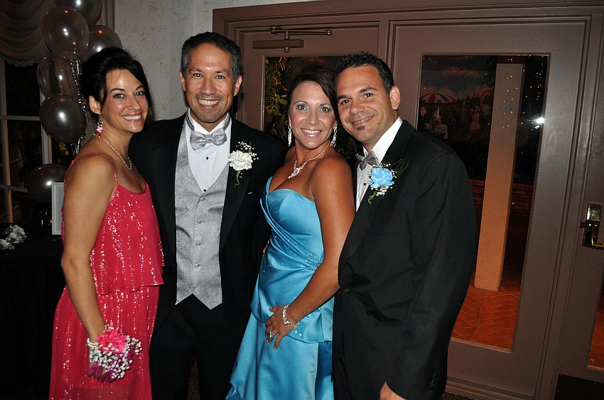 Lynn and David Yamada with Daria and Greg Ferreira