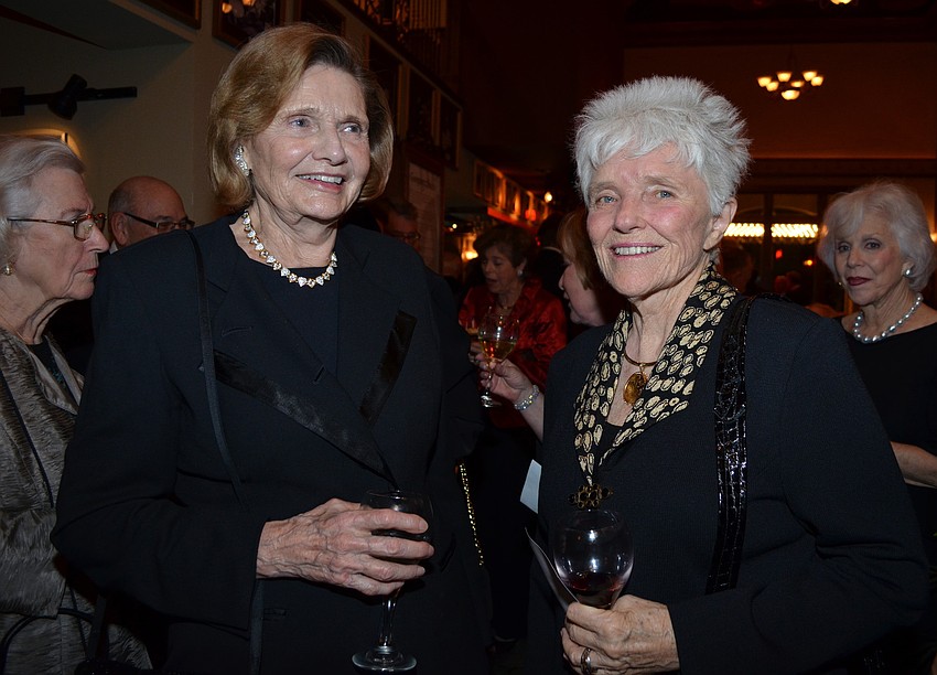 Dorothy Waldron and Betty Hegner