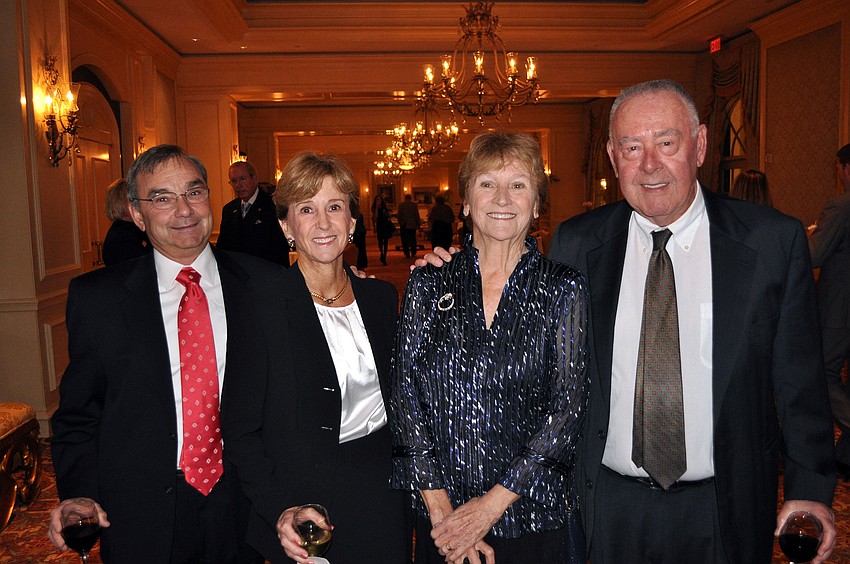 Don and Margie Whittacker with Nancy and Hal West