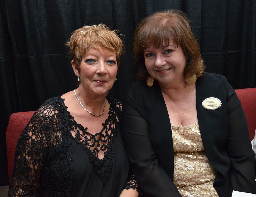 Sandra Woolnough and Pamela Day