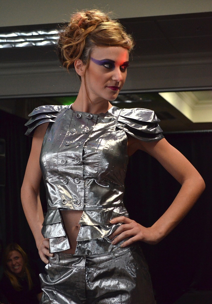 Models wore designs from Planet Togs.