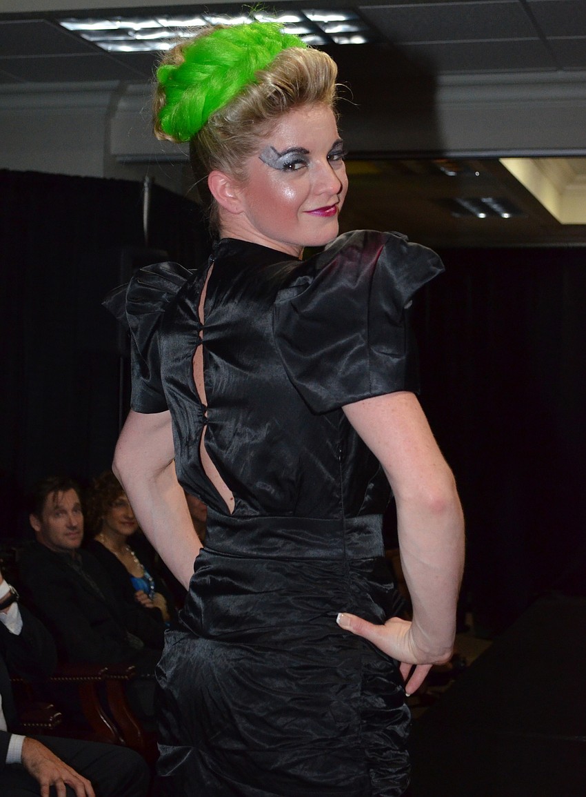 Models wore designs from Planet Togs.