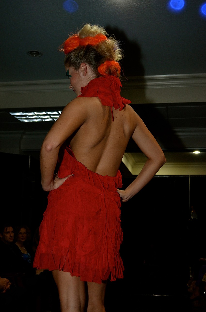 Models wore designs from Planet Togs.