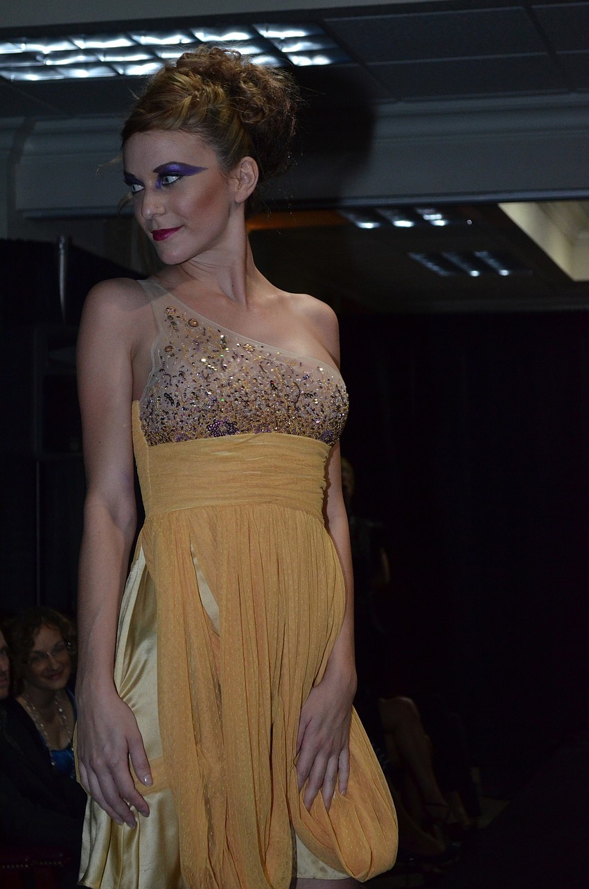 Models wore designs from Planet Togs.