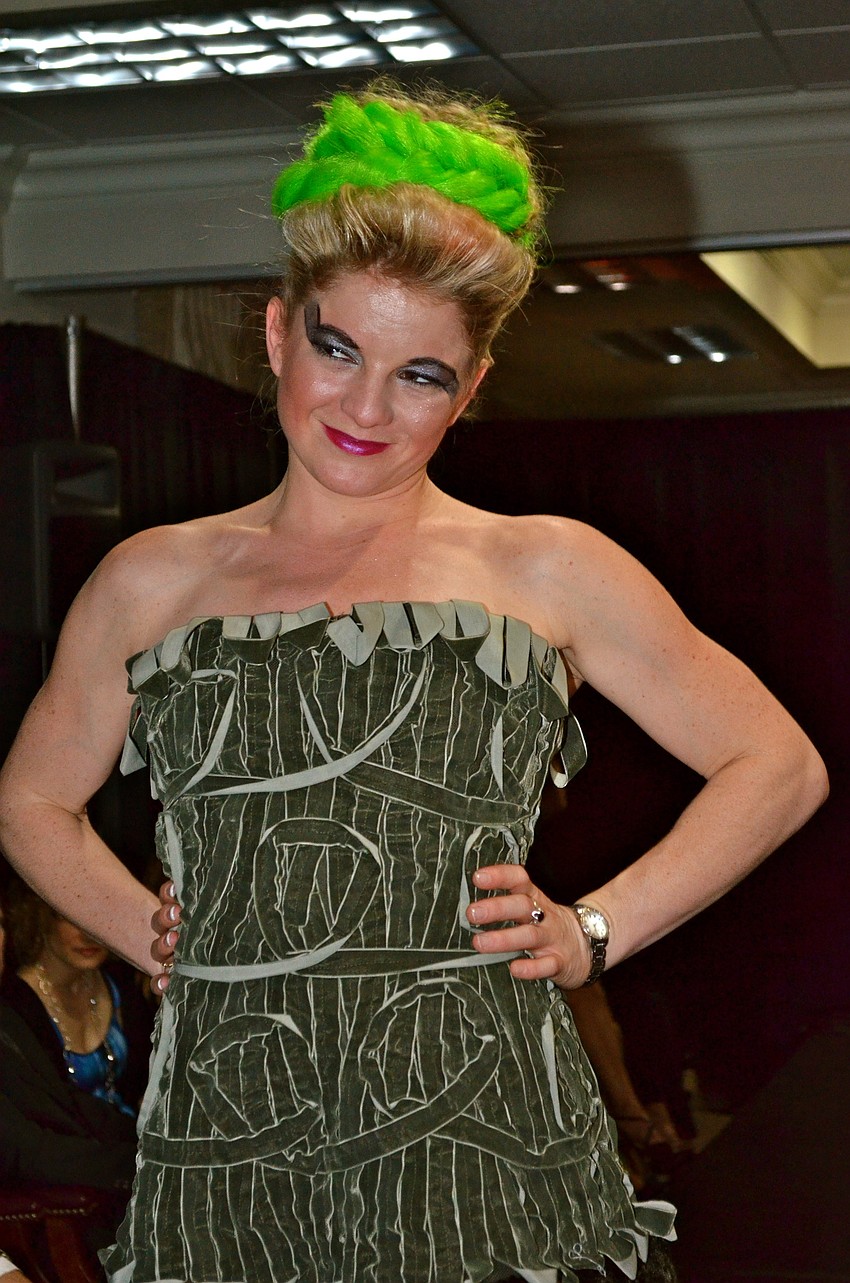 Models wore designs from Planet Togs.