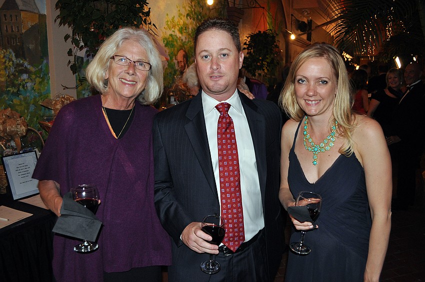 Diane Cirksene, Trevor Taylor and Molly Kasperson