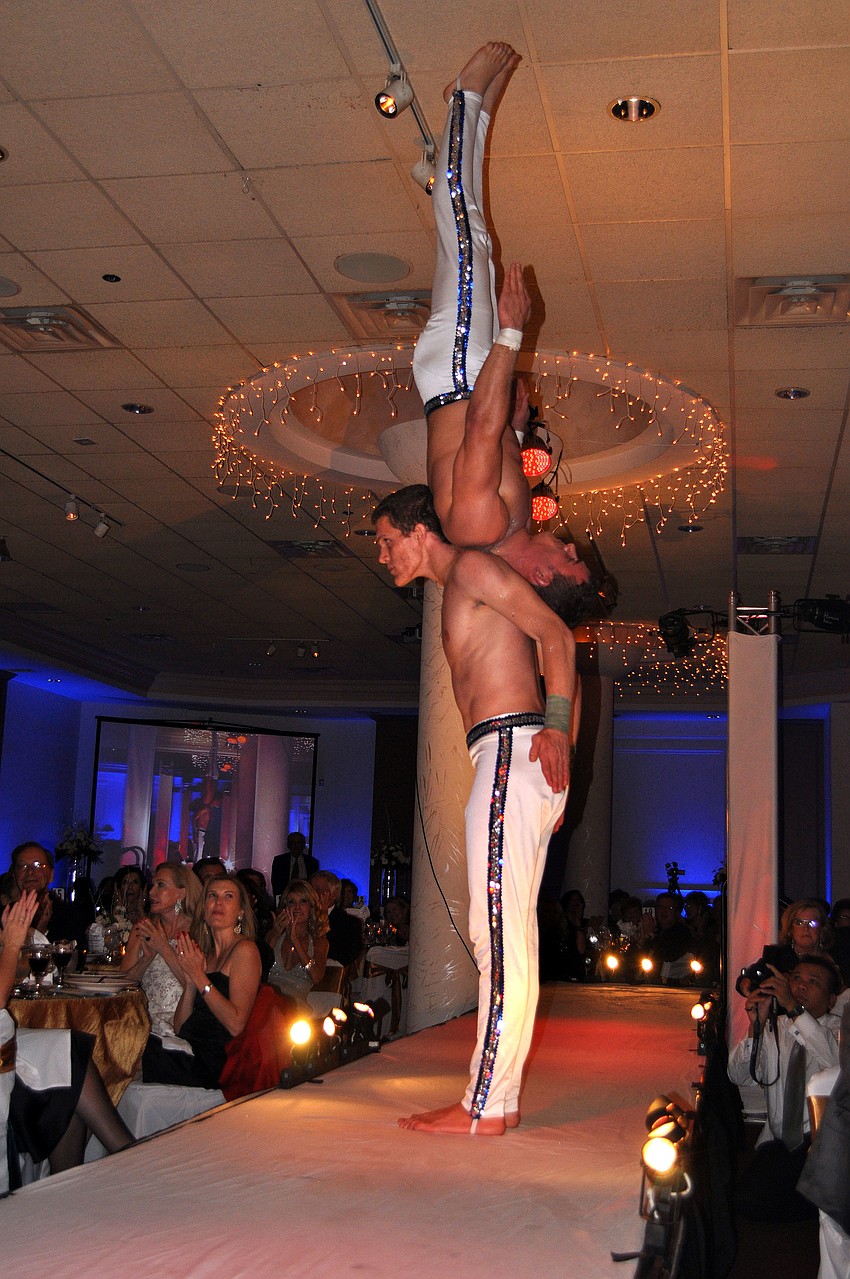 Performers from Sailor Circus